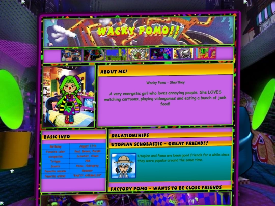 ocs/wacky-pomo screenshot