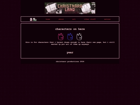 char pages/misc screenshot