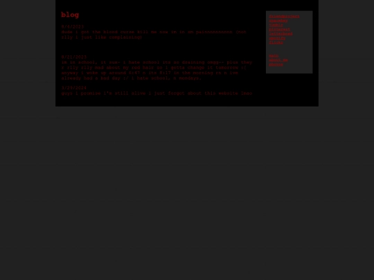 blog screenshot