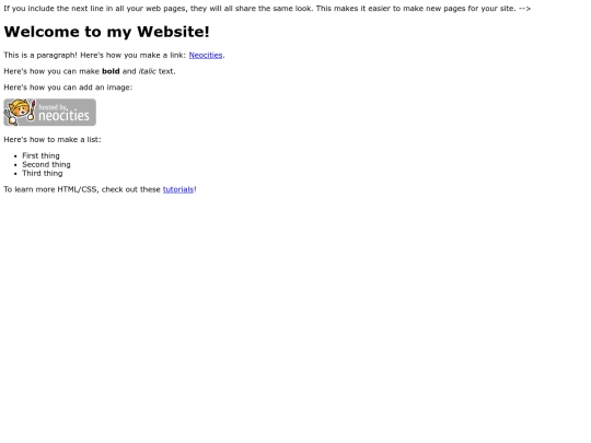 index screenshot