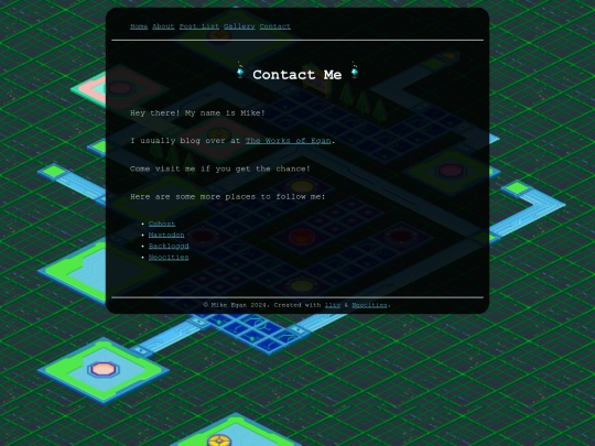 contact screenshot