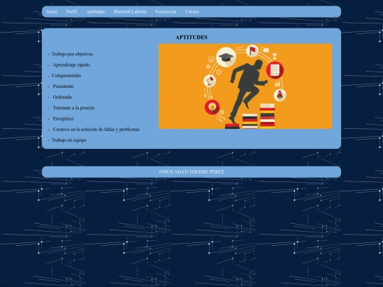 Aptitudes screenshot