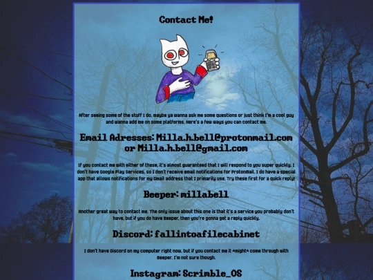 contact screenshot