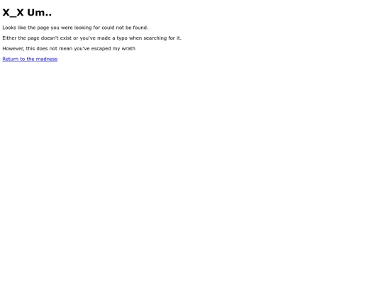 not_found screenshot