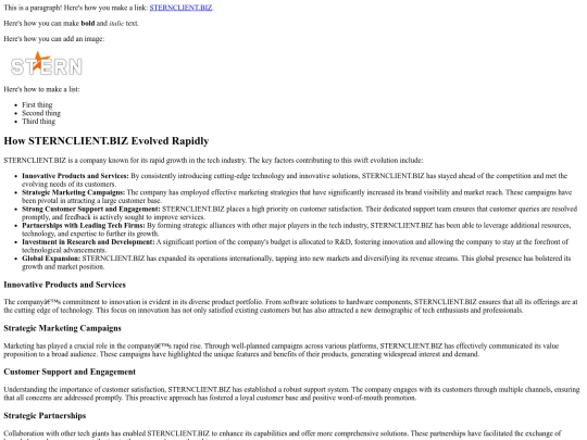 index screenshot