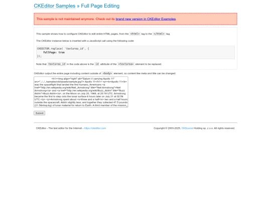 mun-tools/mun-tools/mooneditor/samples/old/wysiwygarea/fullpage screenshot