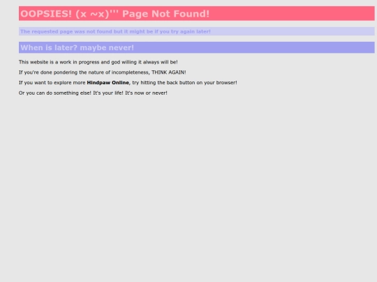 not_found screenshot