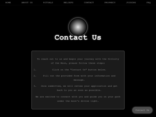 contact screenshot