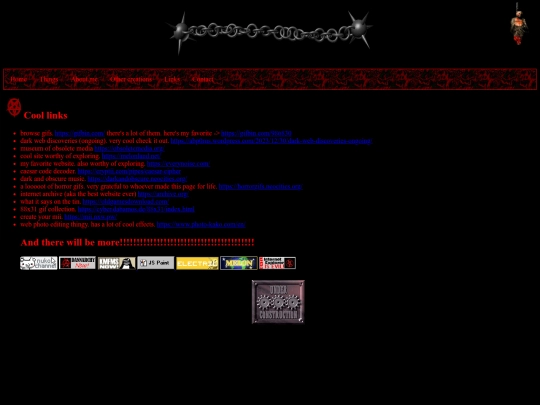 links screenshot