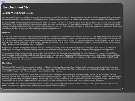 Numenera/qualotani screenshot