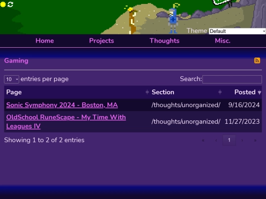 categories/gaming screenshot