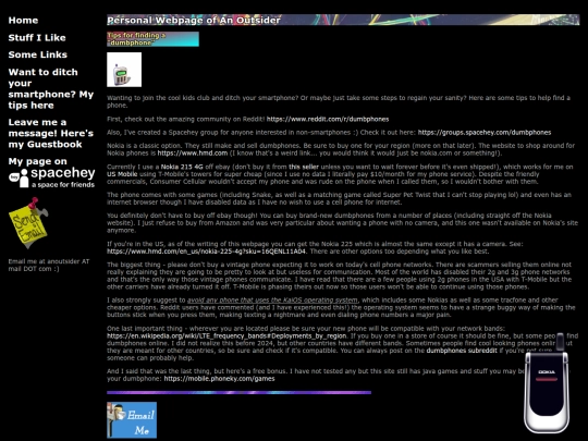 dumbphonelife screenshot