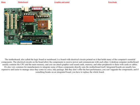 motherboard screenshot