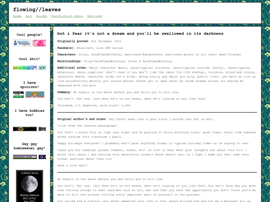 notadreamfic screenshot