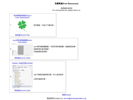 resources screenshot