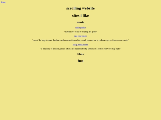 somecoolsites screenshot