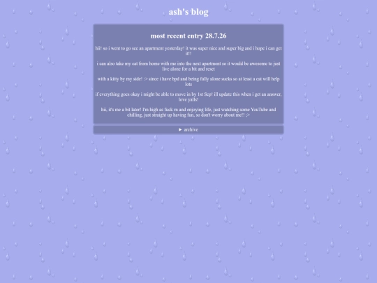 blog screenshot