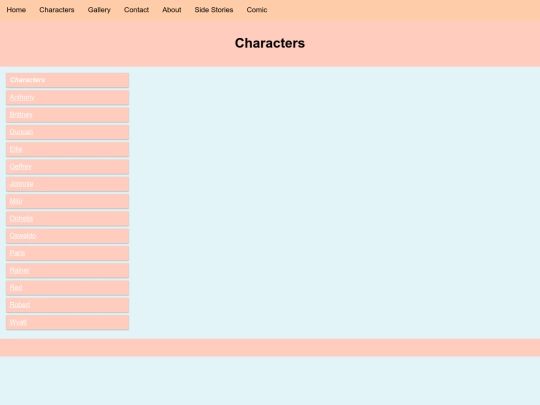 _Dashboard/Characters screenshot