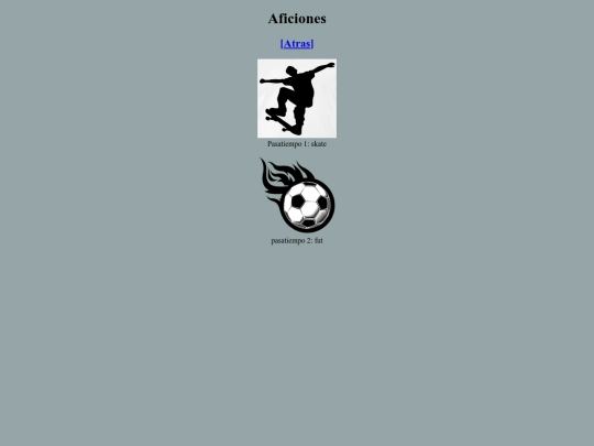 aficiones screenshot