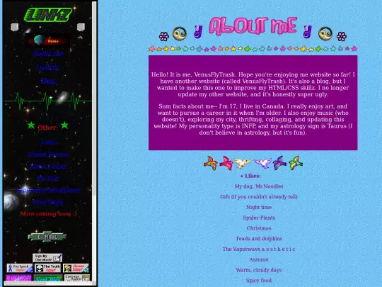 aboutme1 screenshot