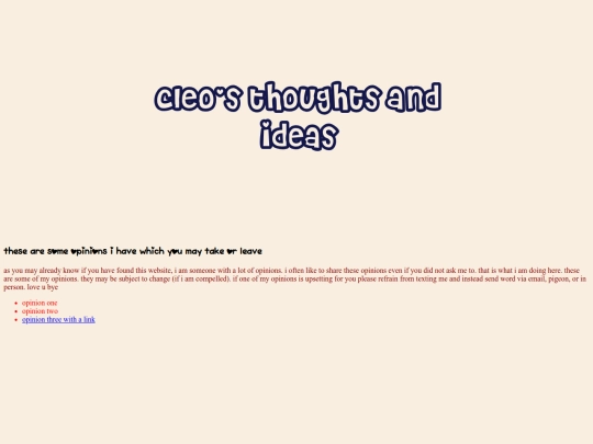 cleosopinions screenshot