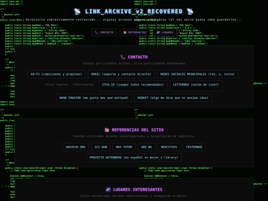 second/third/LINKS screenshot