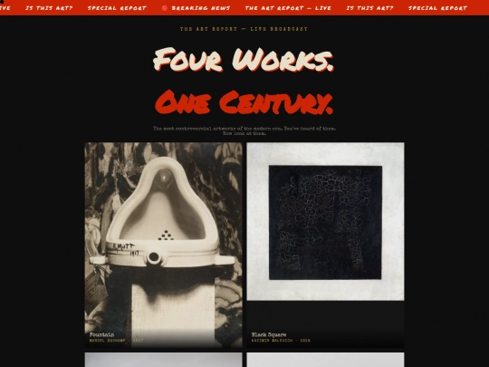 Artreport screenshot