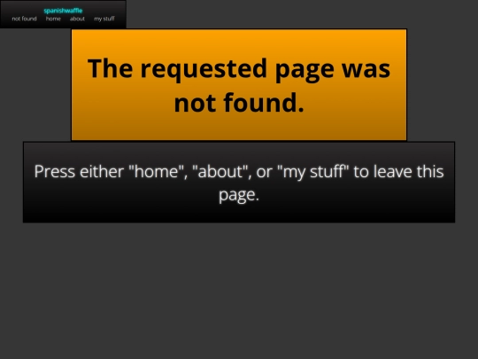 not_found screenshot