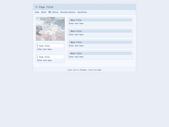 Blog/BlogTemplate screenshot