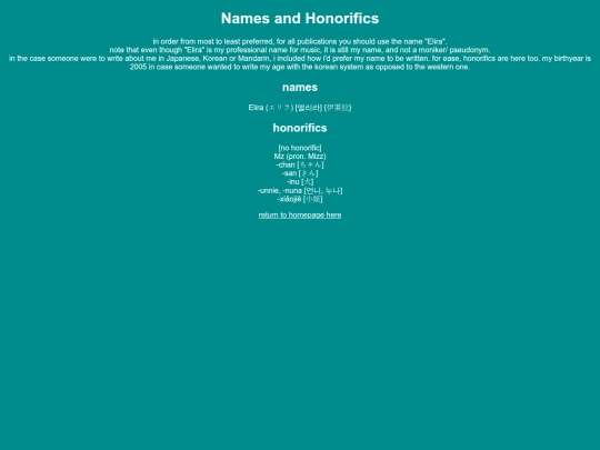names screenshot