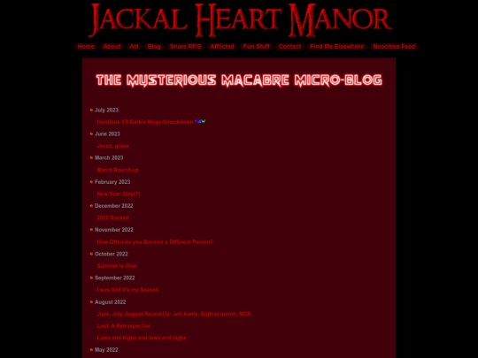 blogindex screenshot