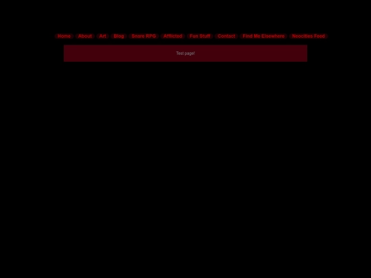 testpage screenshot