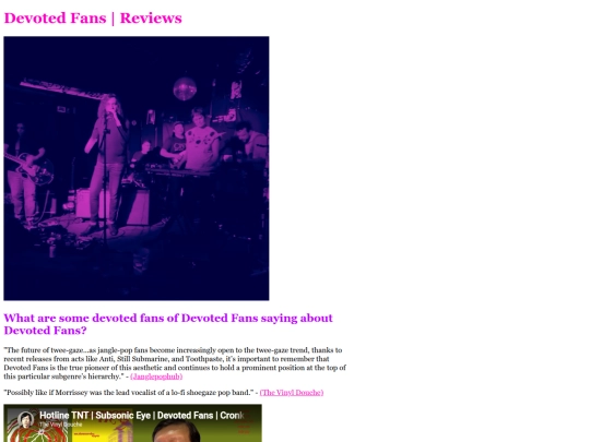 reviews screenshot