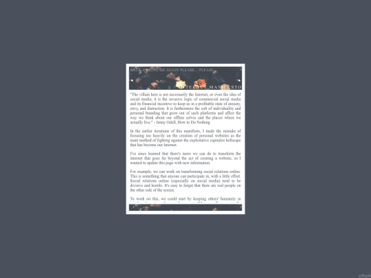 manifesto screenshot