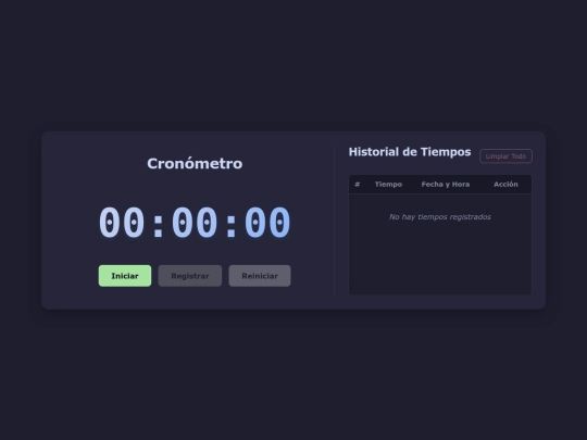 cronometro screenshot