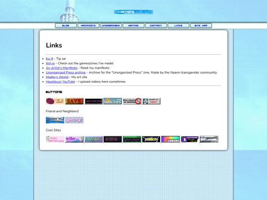 links screenshot