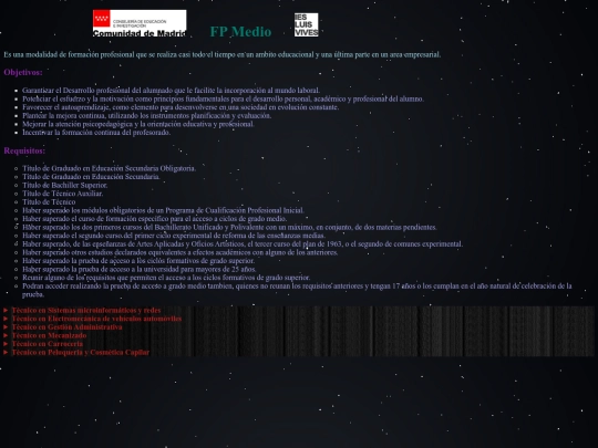 Grado Medio/Medio screenshot