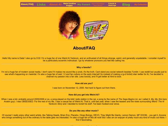 AboutFAQ screenshot