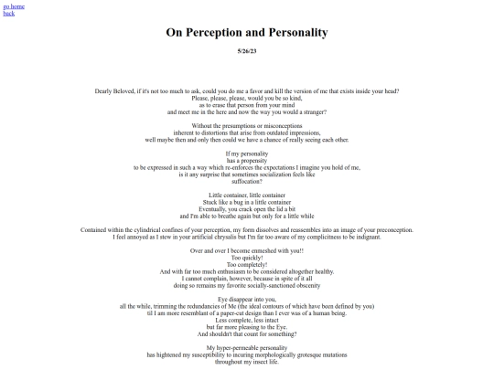 perception screenshot