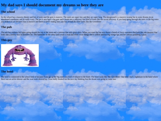 dreamjournal screenshot