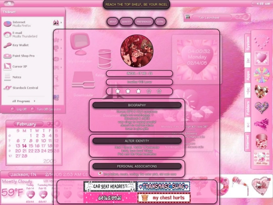 lovesicks/incel screenshot