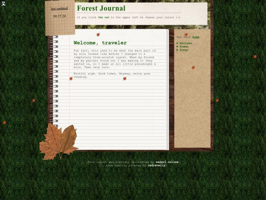 journal screenshot
