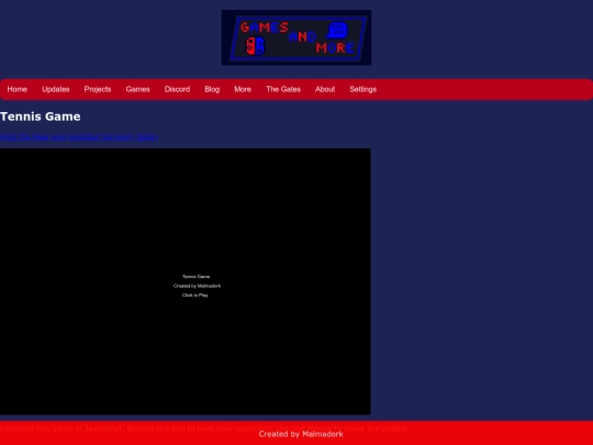 Tennis screenshot