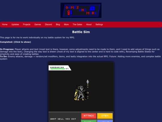 _battleSim screenshot
