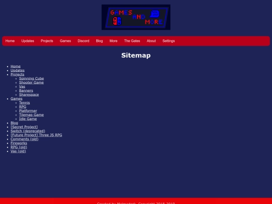 sitemap screenshot
