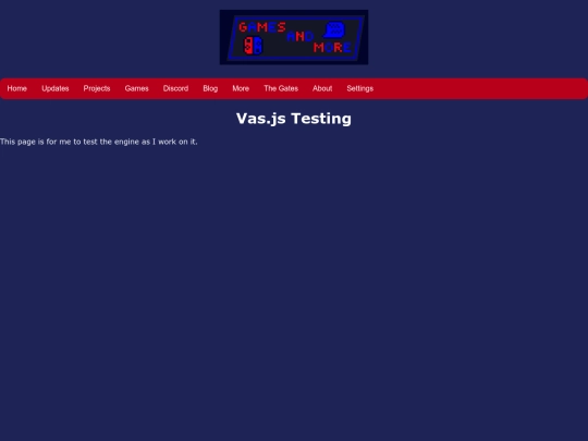 vas/testing screenshot
