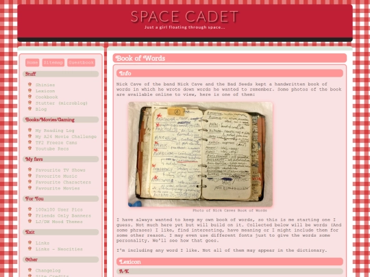 lexicon screenshot