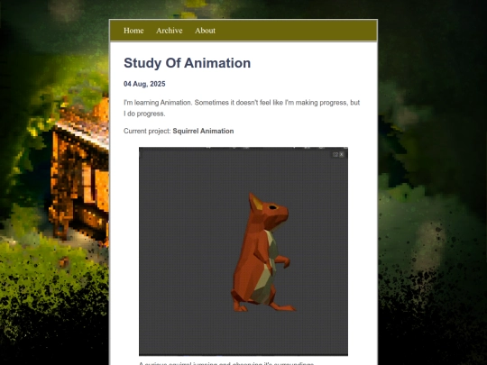 posts/2025-08-04-Study-Of-Animation screenshot