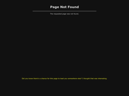 not_found screenshot