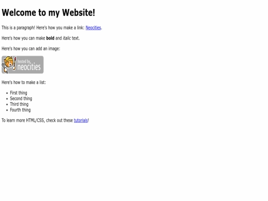 index screenshot